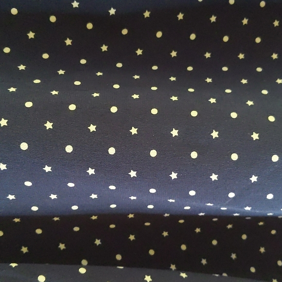 MADEWELL 100% silk sleeveless navy blue top white polka dots size small - Picture 2 of 4